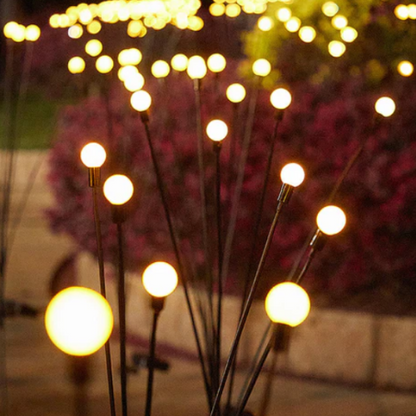 Lampes de jardin solaires lucioles | Atmosphère magique dans le jardin