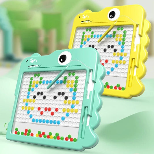 Jeu Mosaïque Magnétique Enfants – Stylet – Perles