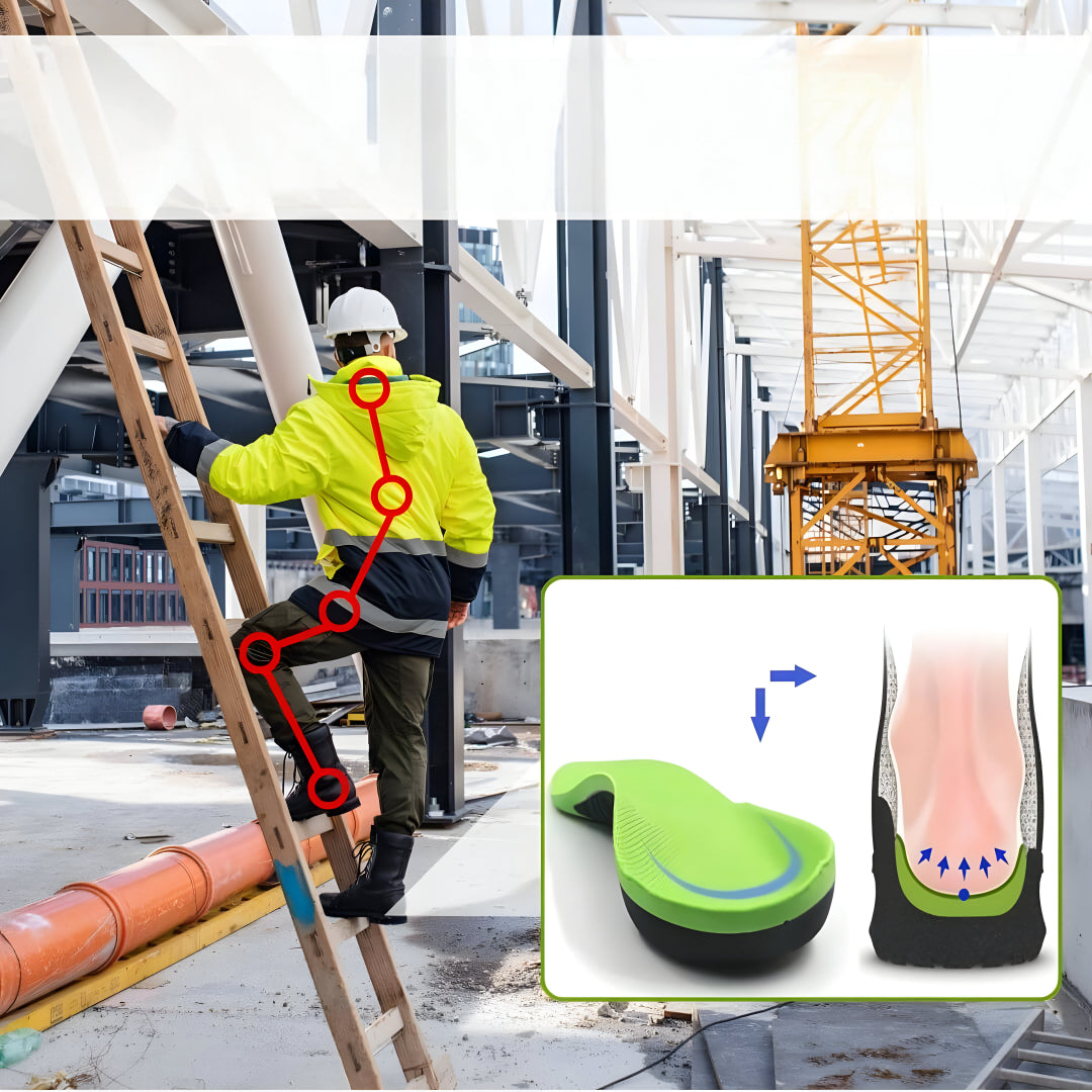 Semelles Orthopédiques Anti-Douleur Pied