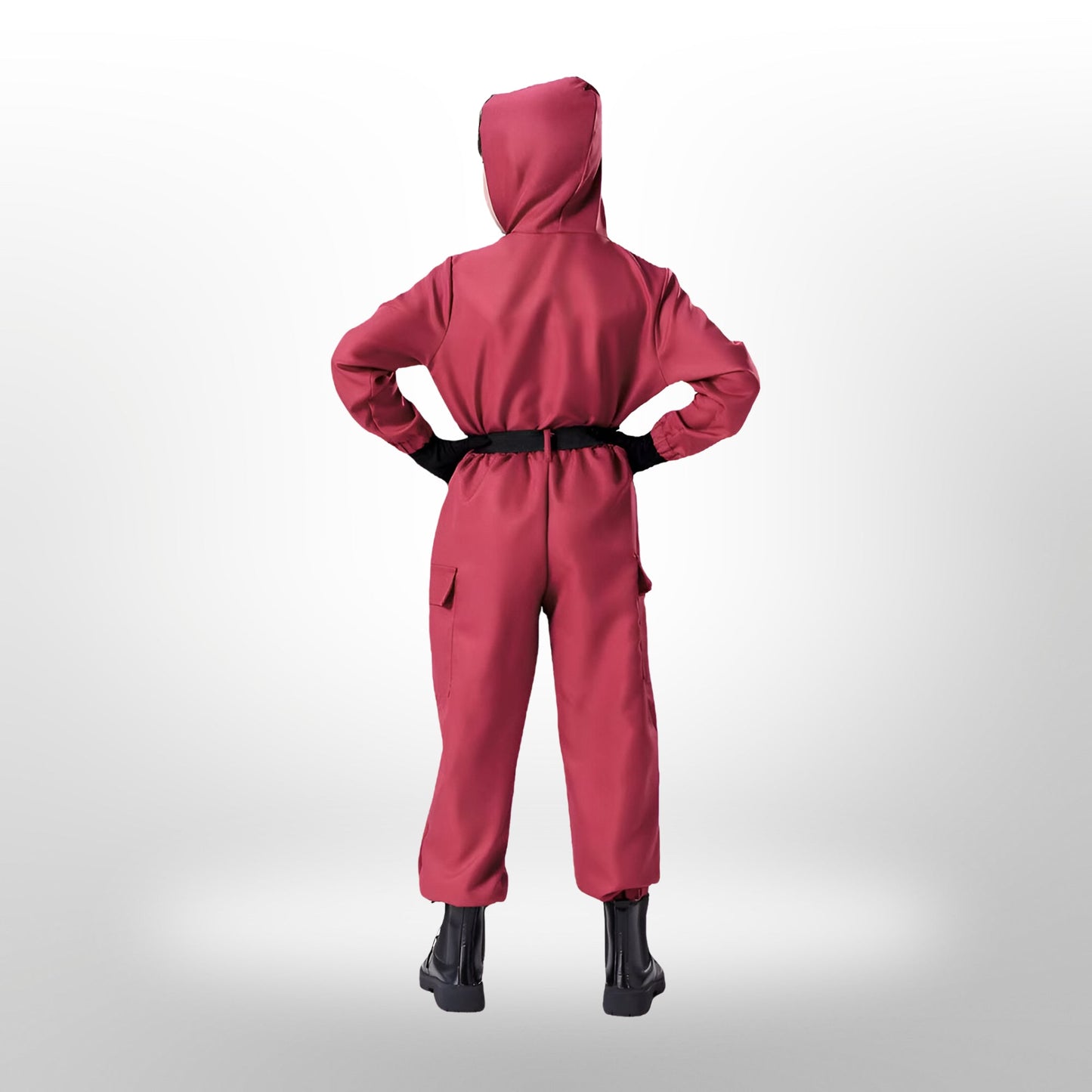 Déguisement Combinaison Rose Masque Enfant