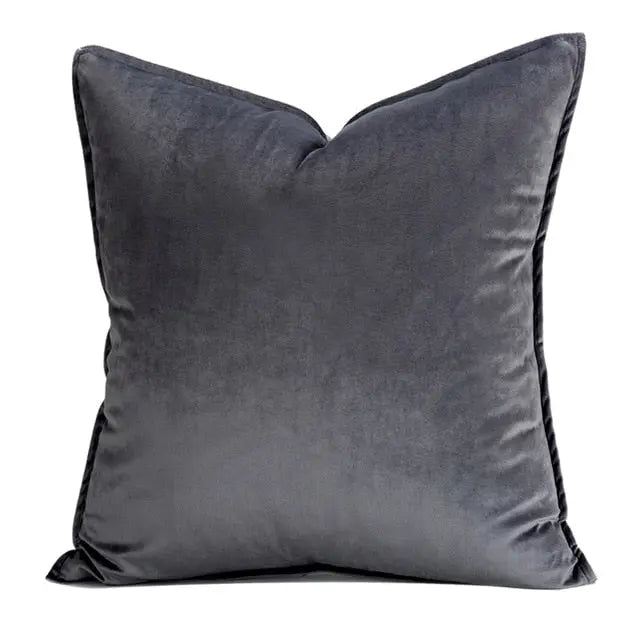 Housse Coussin Velours Chic