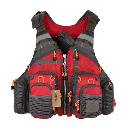 Gilet Flottant Pêche Multi-Poches