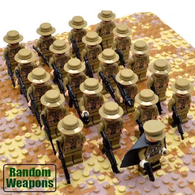 Set Figurines Soldats WW2 Compatible