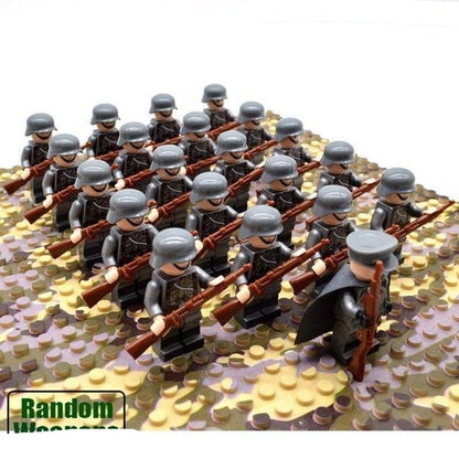 Set Figurines Soldats WW2 Compatible