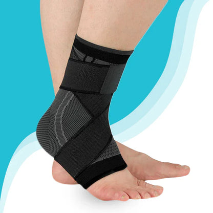 Attelle de Cheville – Ajustable et Respirante – Pour Soutien et Protection