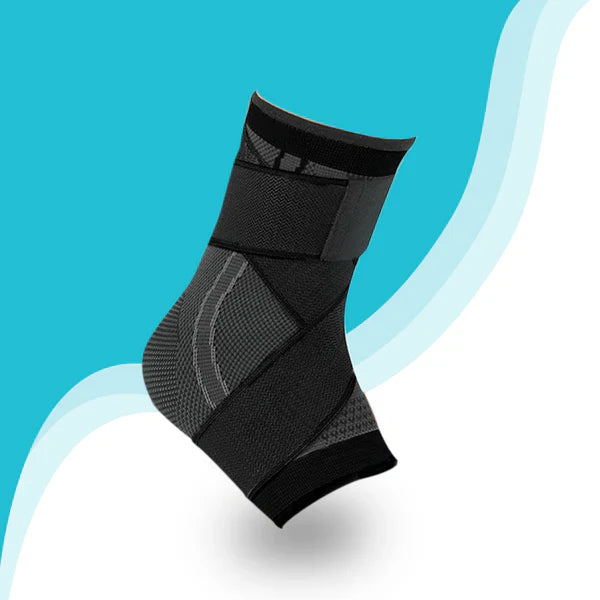 Attelle de Cheville – Ajustable et Respirante – Pour Soutien et Protection