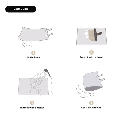 Tapis de Salle de Bain – Absorbant – Antidérapant