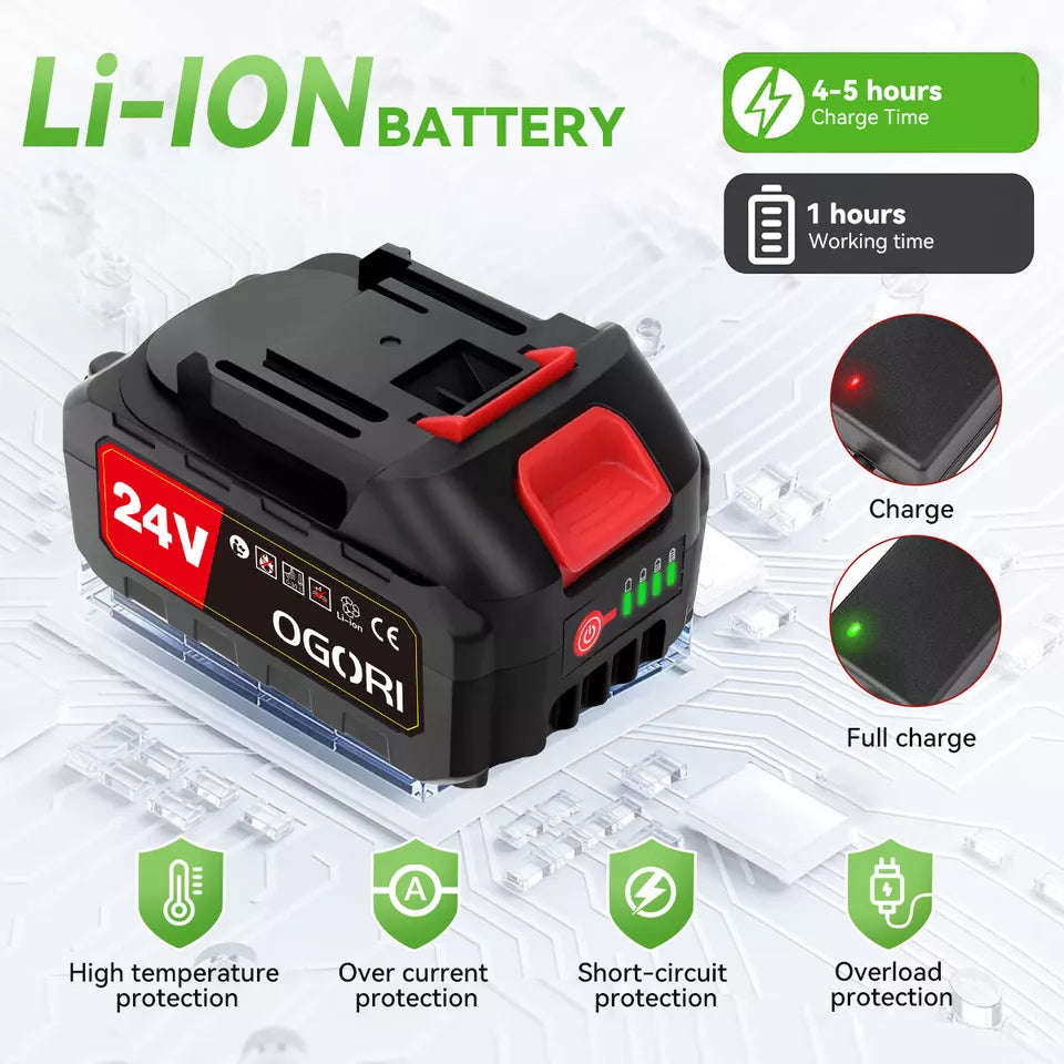 Coupe-Bordures Sans Fil 24V