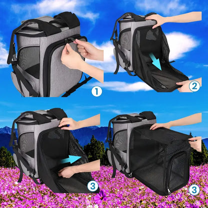 Sac à Dos Chat Respirant Randonnée