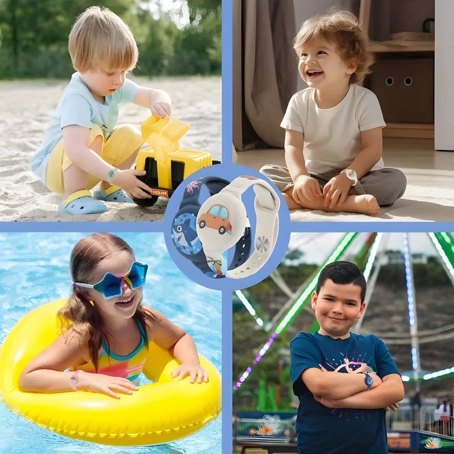 Bracelet GPS Enfant en Silicone