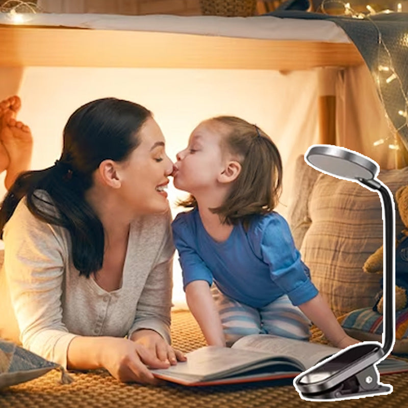 Lampe Lecture LED Rechargeable À Pince