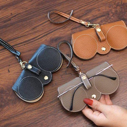 Étui Lunettes Cuir Souple Compact