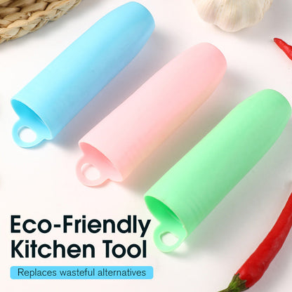 Tube Éplucheur Ail Silicone Rapide