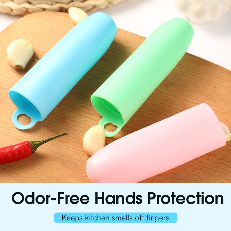 Tube Éplucheur Ail Silicone Rapide
