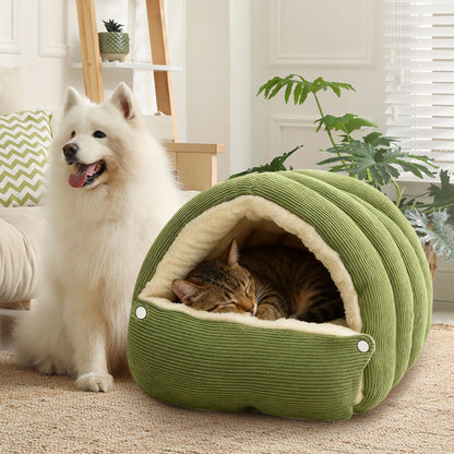 Grotte Cocoon Peluche Chat Chien
