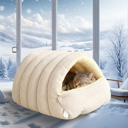 Grotte Cocoon Peluche Chat Chien