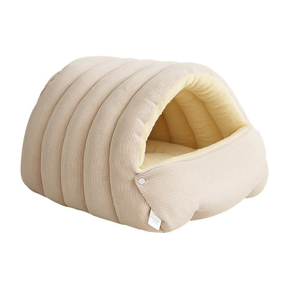 Grotte Cocoon Peluche Chat Chien