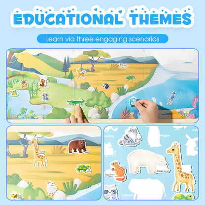 Album Autocollants Gel Sans Traces