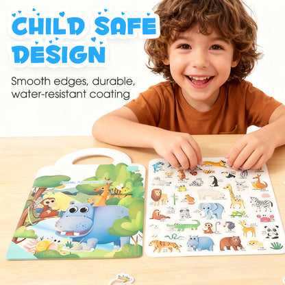 Album Autocollants Gel Sans Traces