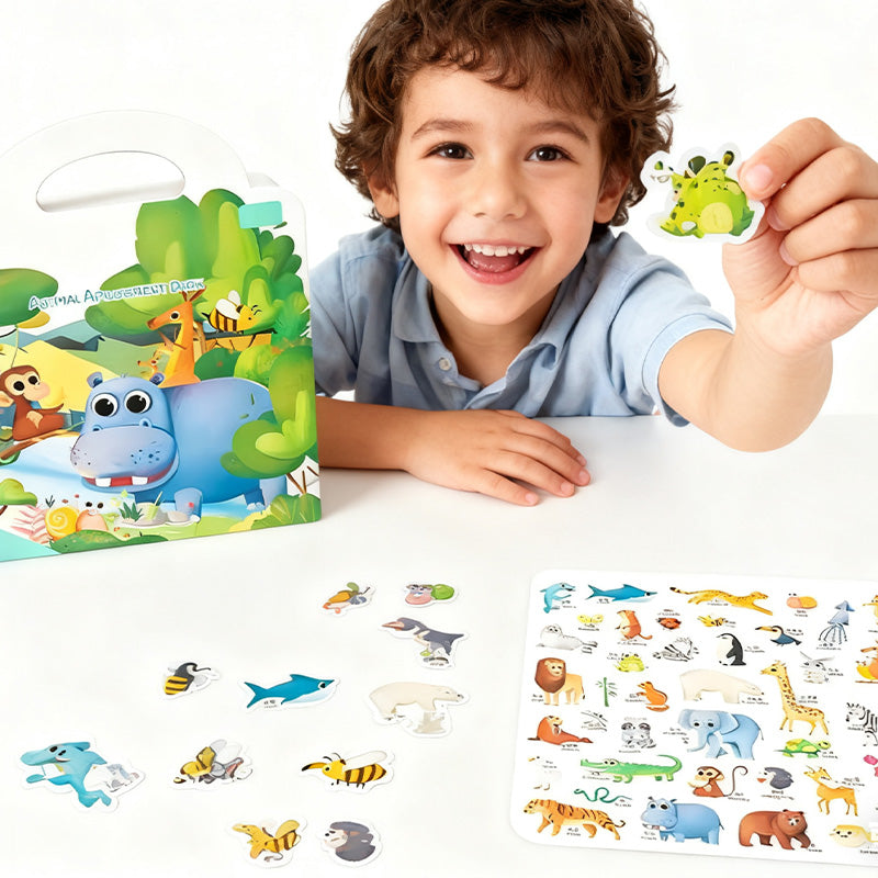 Album Autocollants Gel Sans Traces