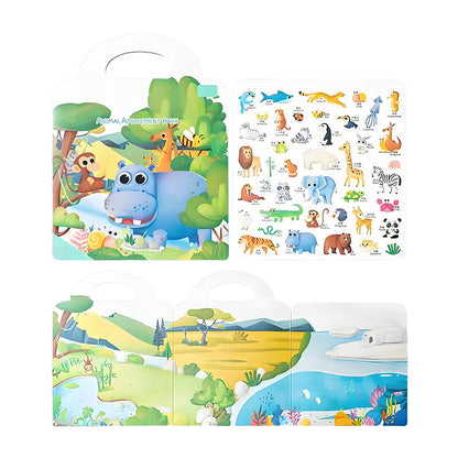 Album Autocollants Gel Sans Traces