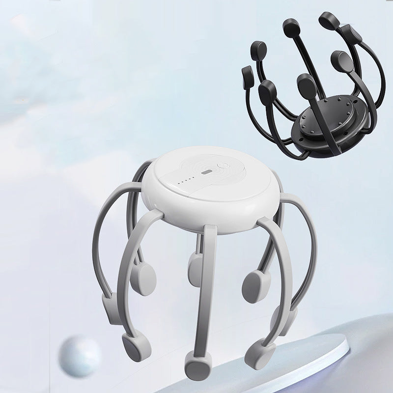 Masseur Cuir Chevelu Octopus Intelligent