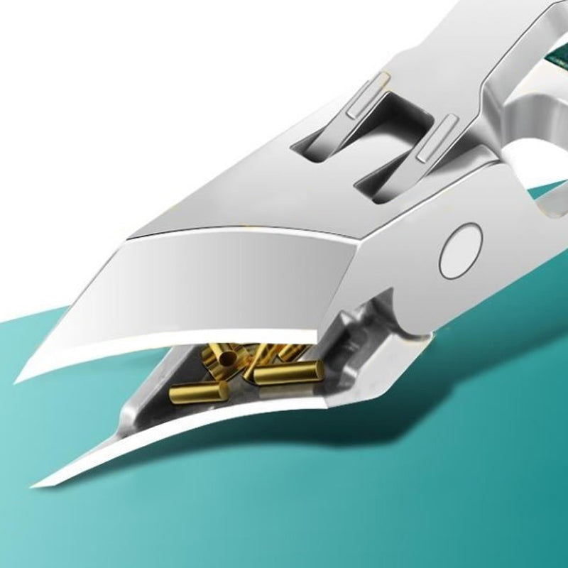 Set Coupe-Ongles Anti-Éclaboussures Inox