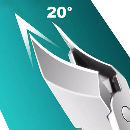 Set Coupe-Ongles Anti-Éclaboussures Inox