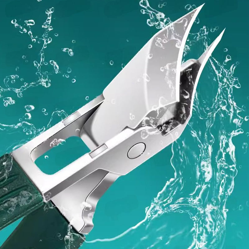 Set Coupe-Ongles Anti-Éclaboussures Inox