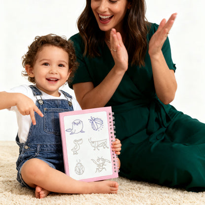 Cahiers De Traçage Réutilisables Enfants