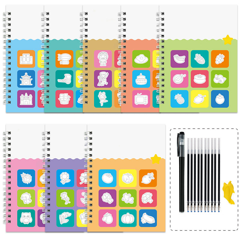 Cahiers De Traçage Réutilisables Enfants