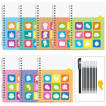 Cahiers De Traçage Réutilisables Enfants