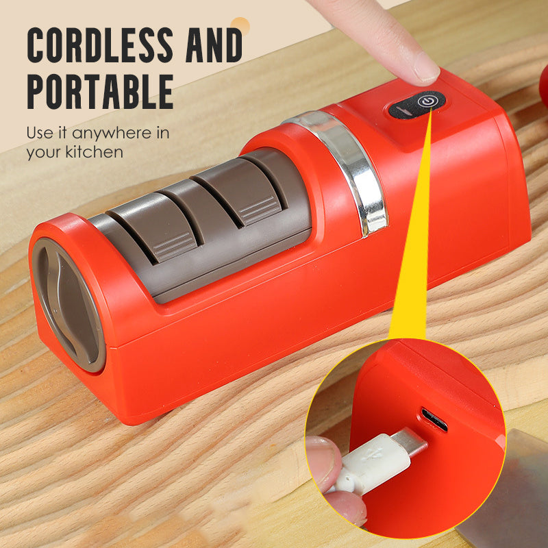 Aiguiseur Couteaux Électrique Diamant Sans Fil
